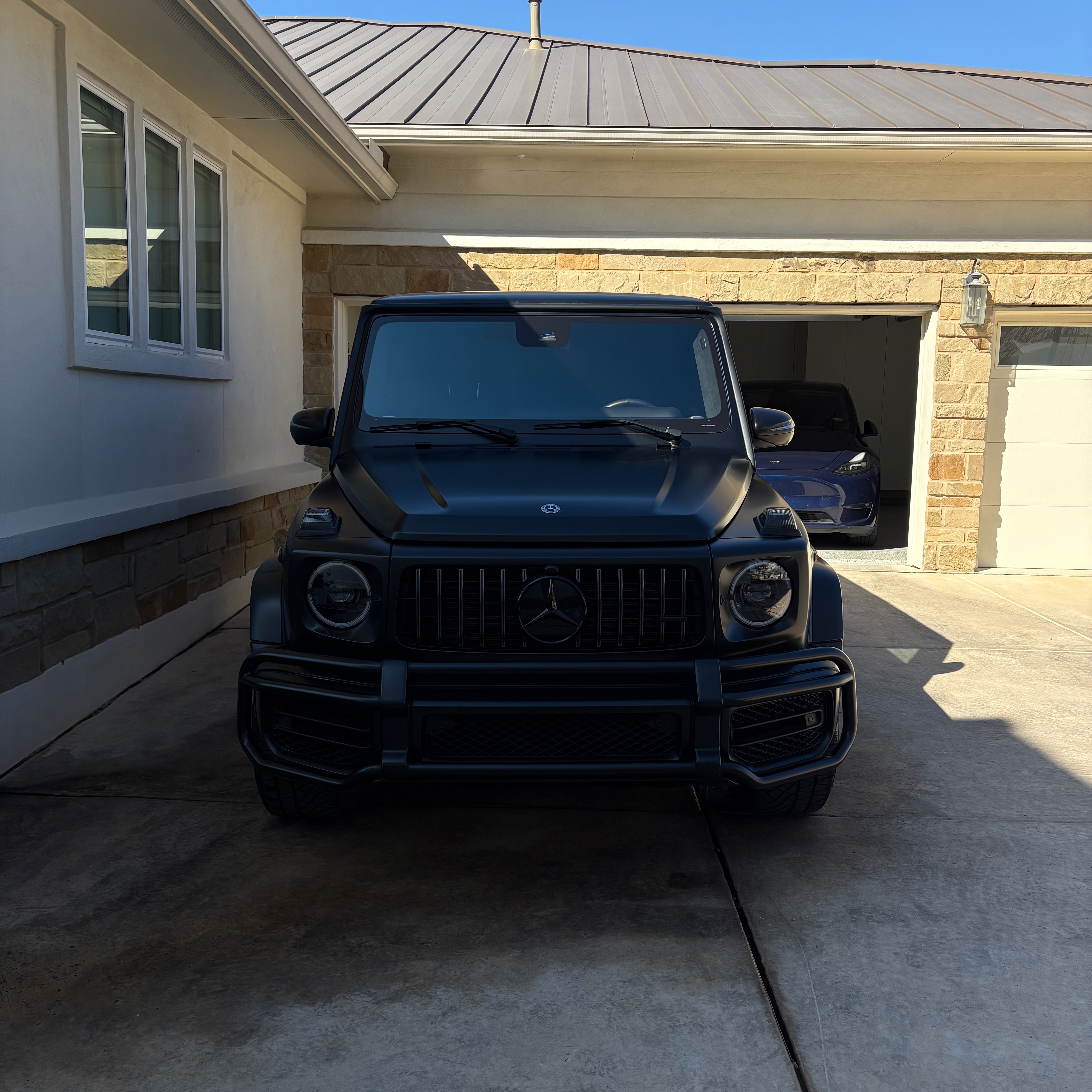 Full Detail Service - Black Mercedes G-Wagon